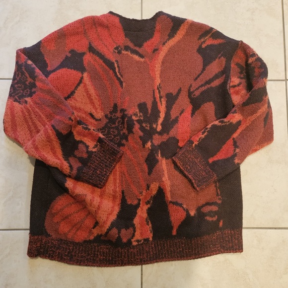 Free People floral  Cardigan - Picture 3 of 6